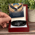 Men's Strength Renewed Cross Bracelet - Flourish Love Shop