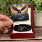 Men's Strength Renewed Cross Bracelet - Flourish Love Shop