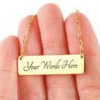 Two Places. One Heart. - Personalized Necklace - Flourish Love Shop