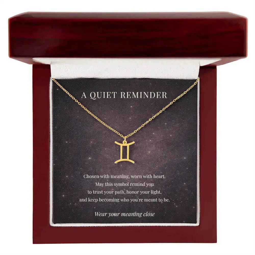 Zodiac Wish Necklace | A Quiet Reminder You Carry With You ShineOn Fulfillment