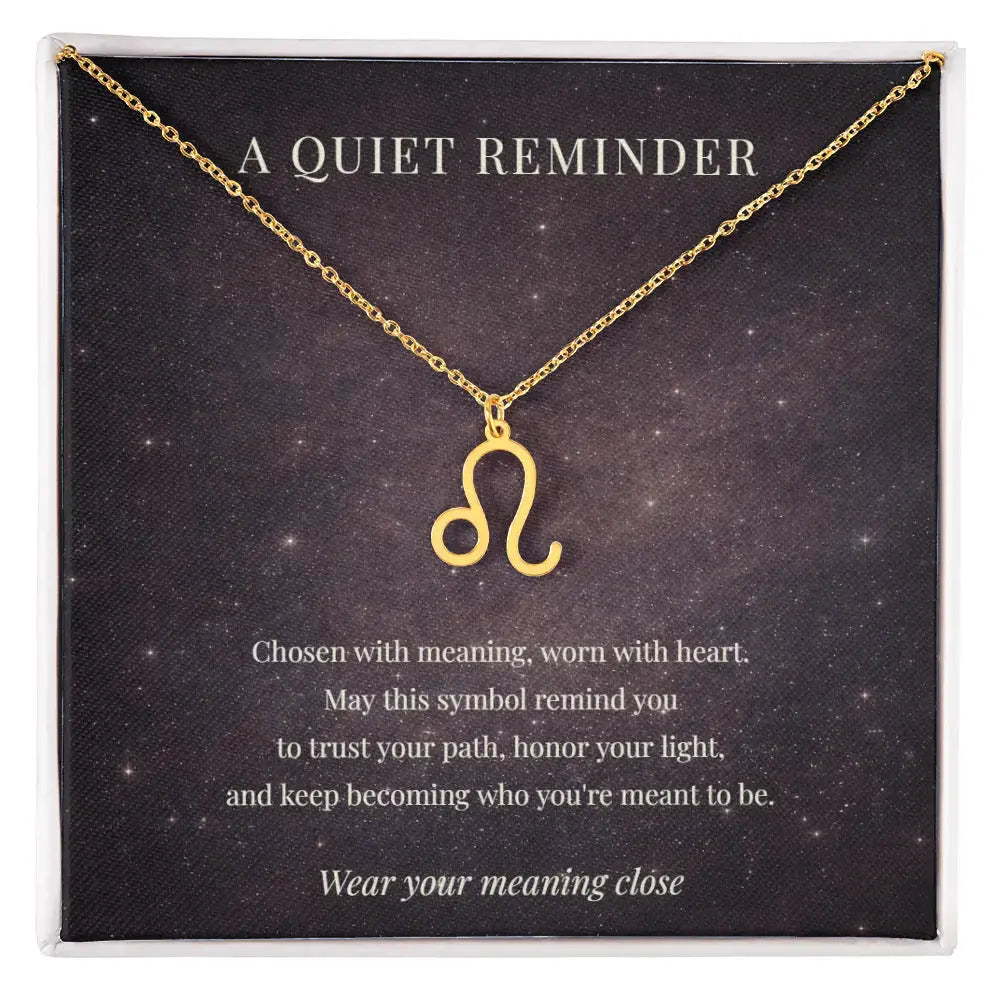Zodiac Wish Necklace | A Quiet Reminder You Carry With You ShineOn Fulfillment
