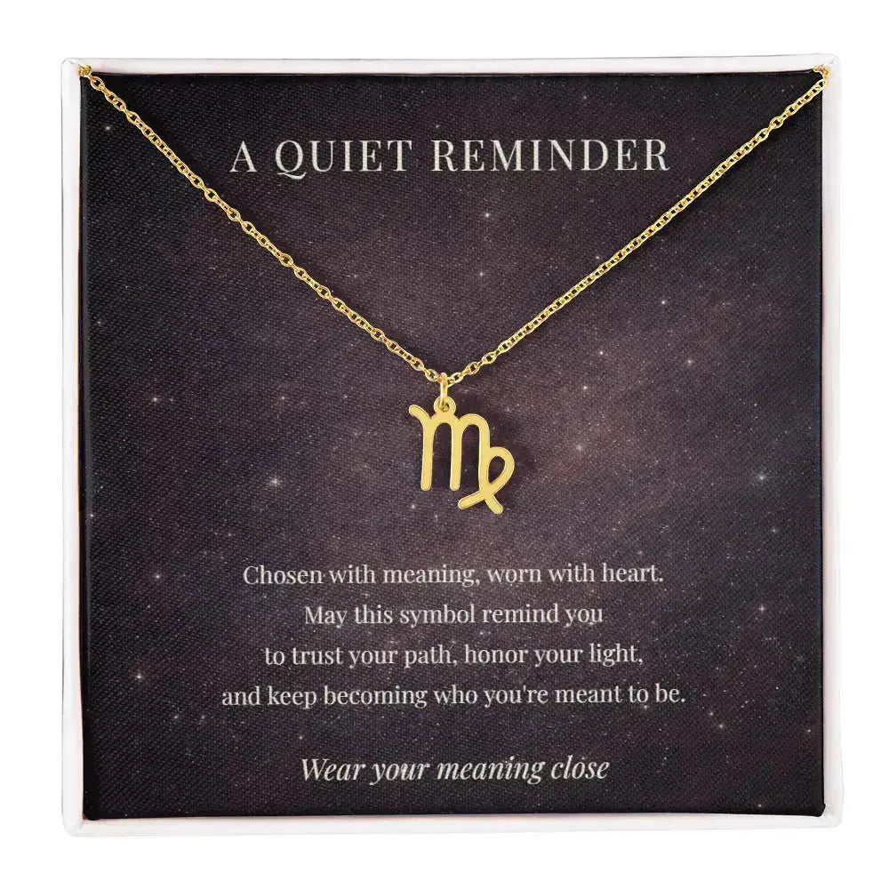 Zodiac Wish Necklace | A Quiet Reminder You Carry With You ShineOn Fulfillment