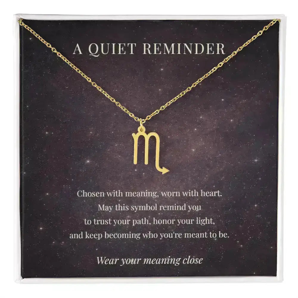 Zodiac Wish Necklace | A Quiet Reminder You Carry With You ShineOn Fulfillment