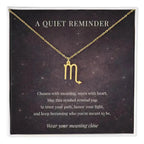 Zodiac Wish Necklace | A Quiet Reminder You Carry With You ShineOn Fulfillment