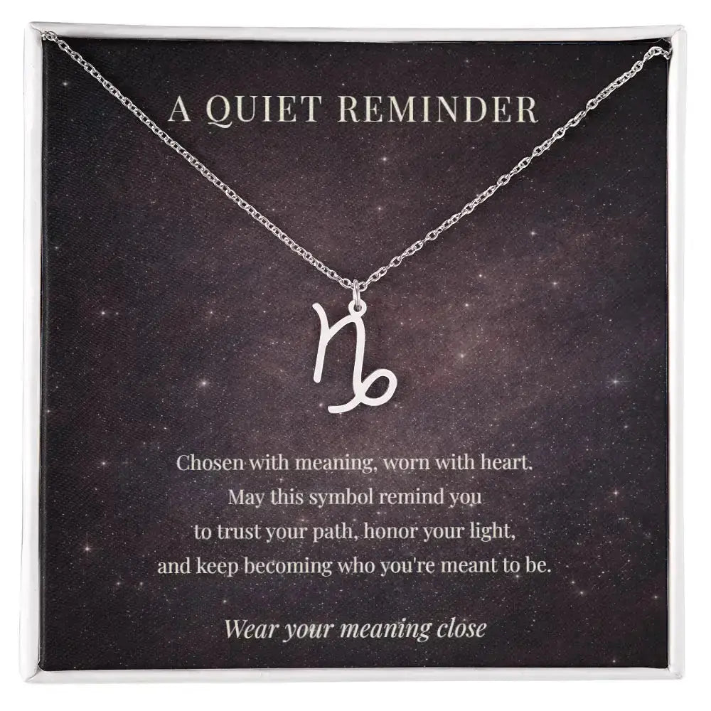 Zodiac Wish Necklace | A Quiet Reminder You Carry With You ShineOn Fulfillment