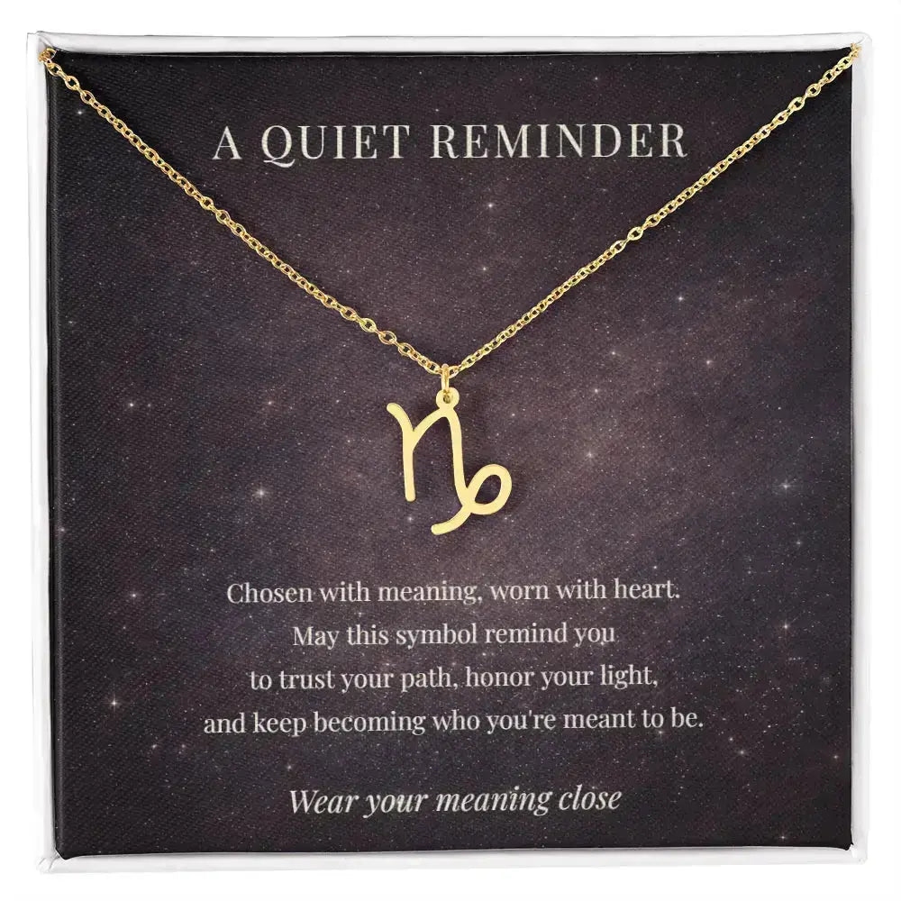 Zodiac Wish Necklace | A Quiet Reminder You Carry With You ShineOn Fulfillment