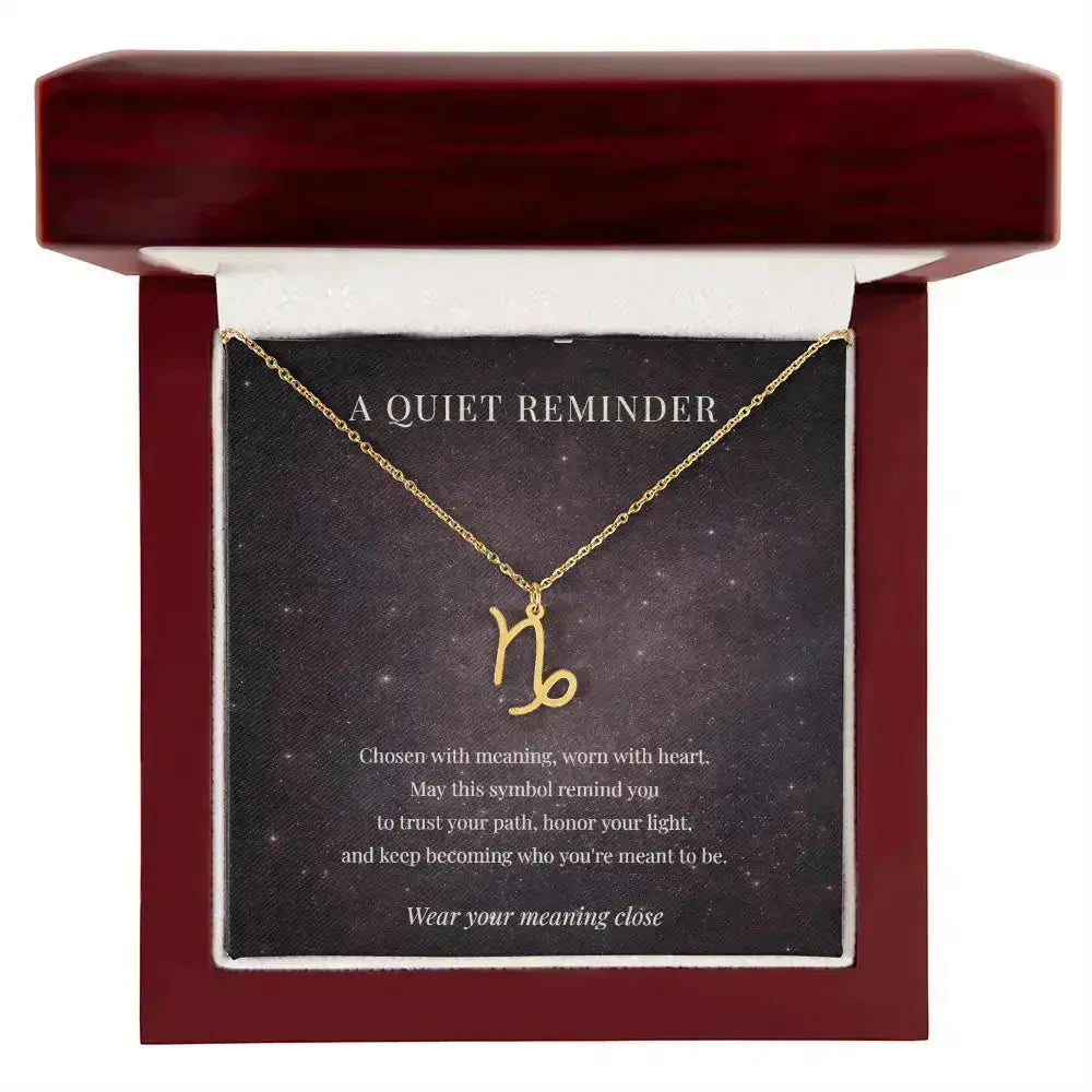 Zodiac Wish Necklace | A Quiet Reminder You Carry With You ShineOn Fulfillment