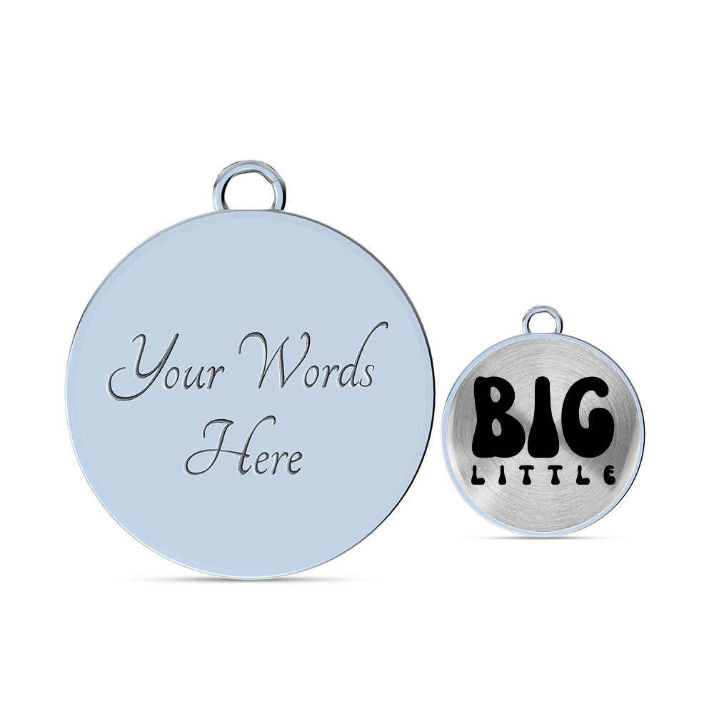 Engraved Available for Big Little Graphic Bracelet - Flourish Love Shop