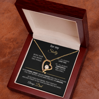 For My Shelly – Funny & Personalized Dad Gift | Forever Love Necklace - Flourish Love Shop