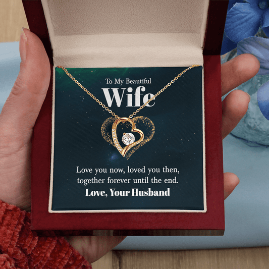 To my Beautiful Wife - Forever Love Necklace - Flourish Love Shop