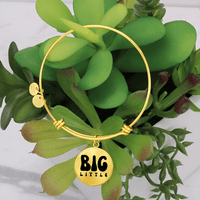 Engraved Available for Big Little Graphic Bracelet - Flourish Love Shop