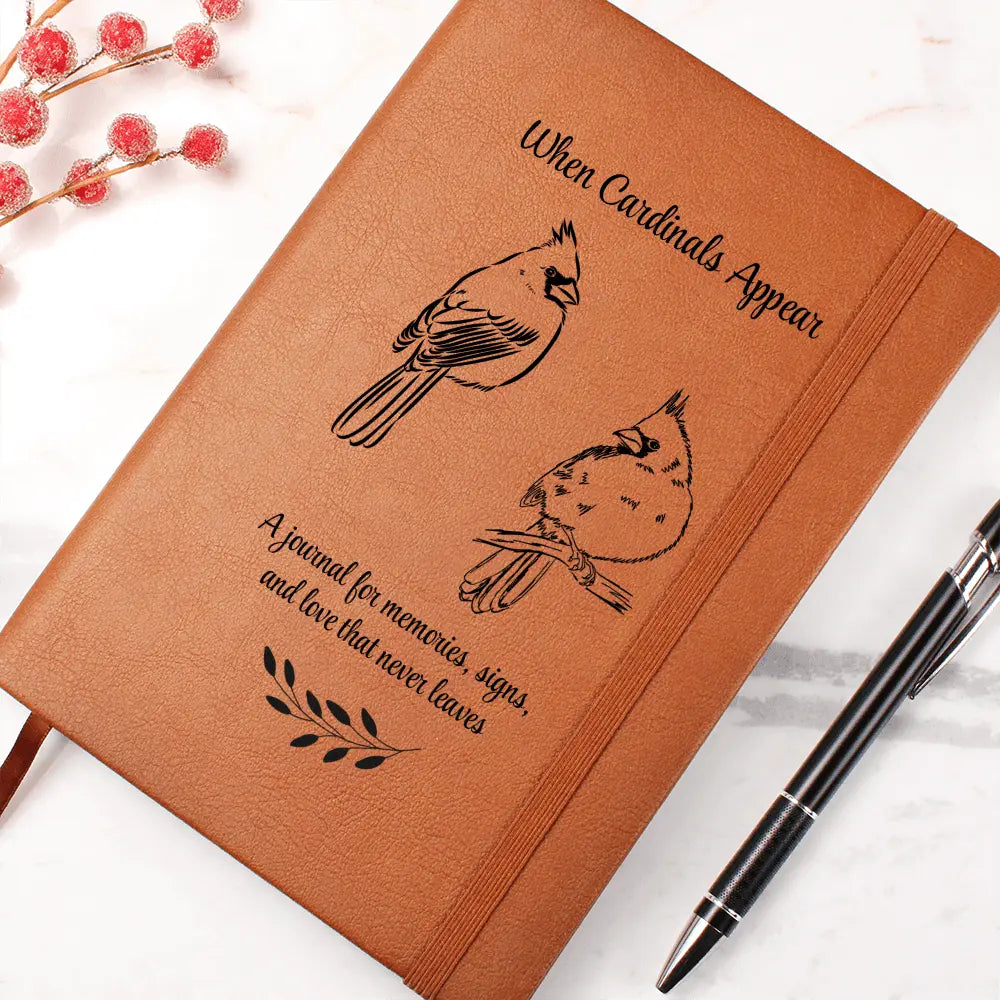 When Cardinals Appear Journal - Flourish Love Shop