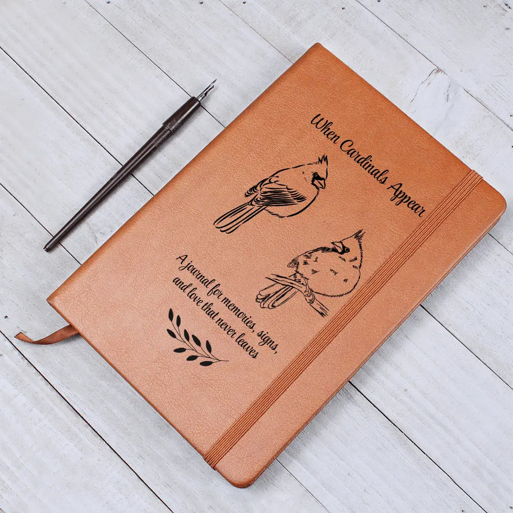 When Cardinals Appear Journal - Flourish Love Shop
