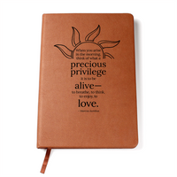 Personalized Vegan Journal - Privilege to Love