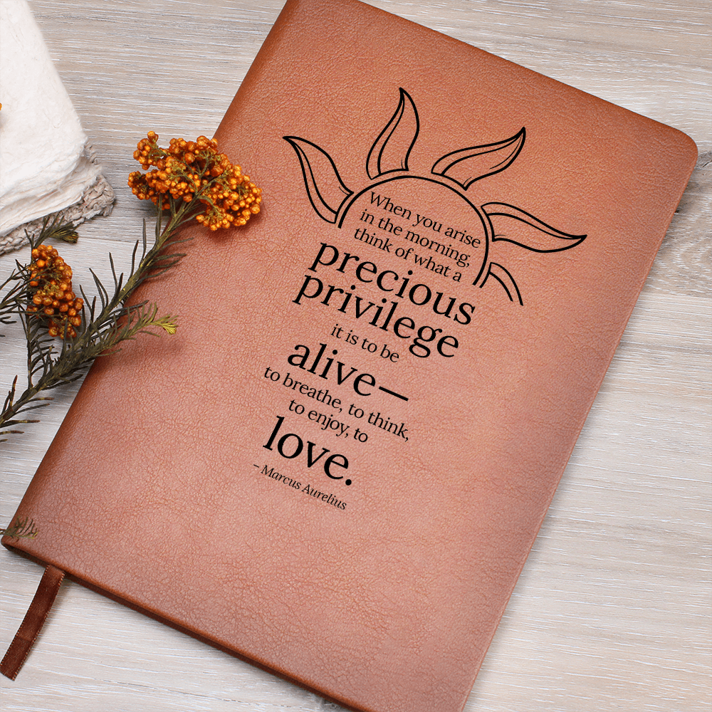 Personalized Vegan Journal - Privilege to Love