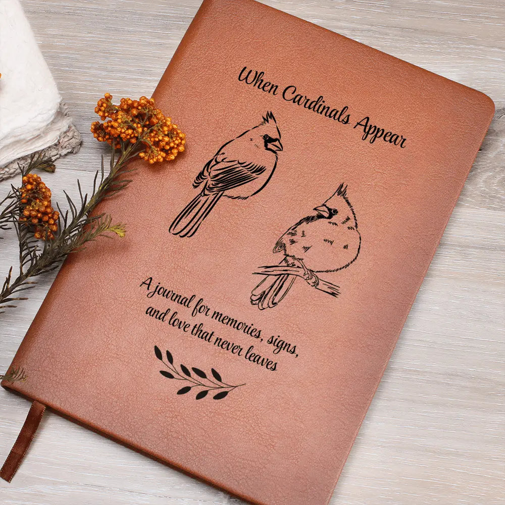 When Cardinals Appear Journal - Flourish Love Shop