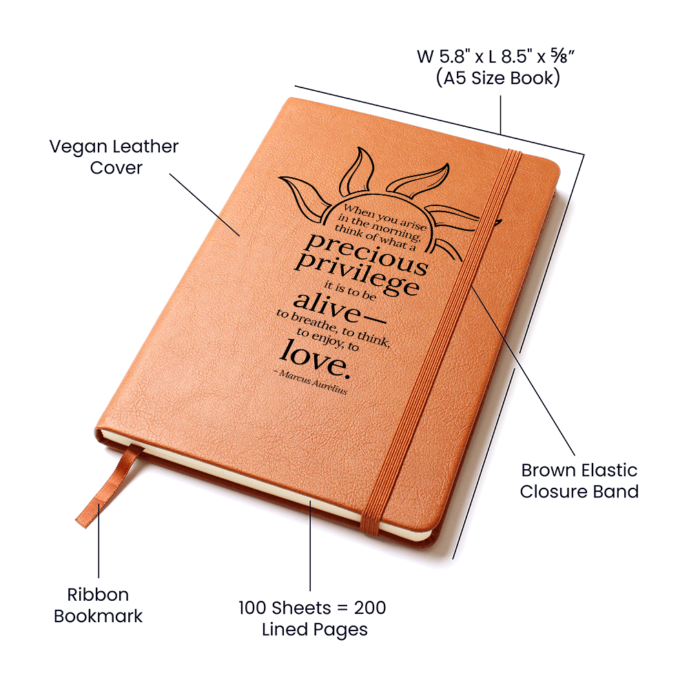 Personalized Vegan Journal - Privilege to Love