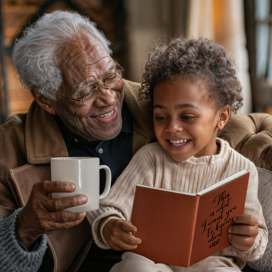 “What I Want You to Know About Me” Leather Journal