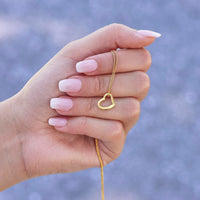 Delicate Heart Necklace - Flourish Love Shop