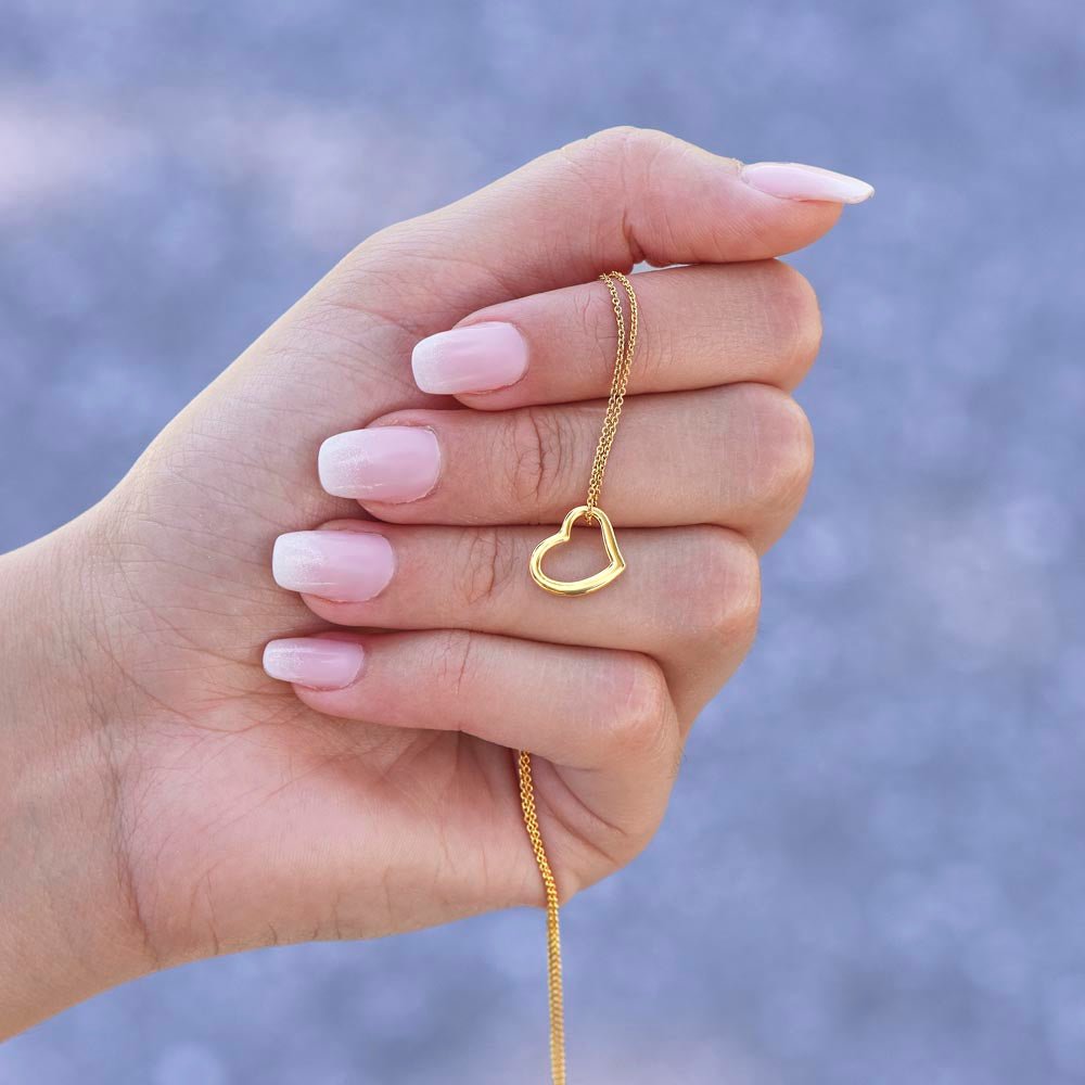 Delicate Heart Necklace - Flourish Love Shop