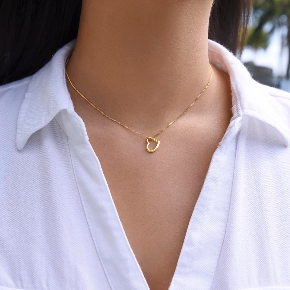 Delicate Heart Necklace - Flourish Love Shop