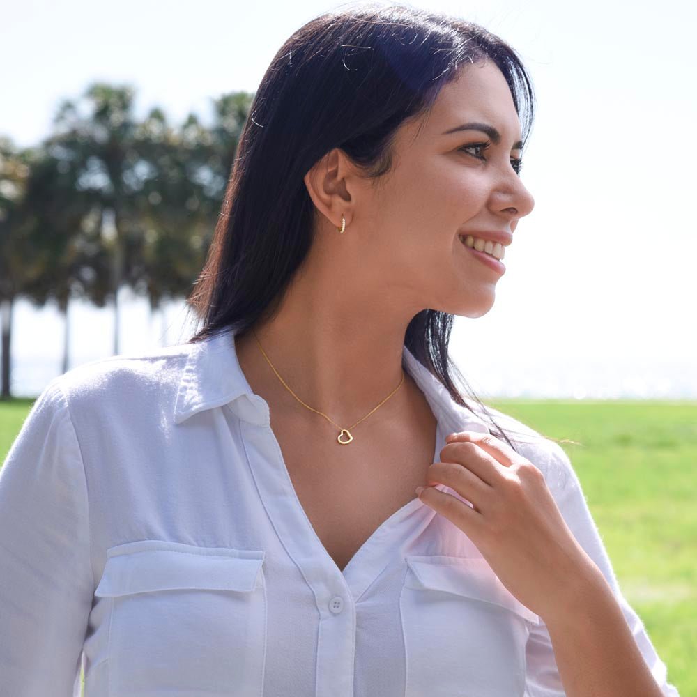Delicate Heart Necklace - Flourish Love Shop