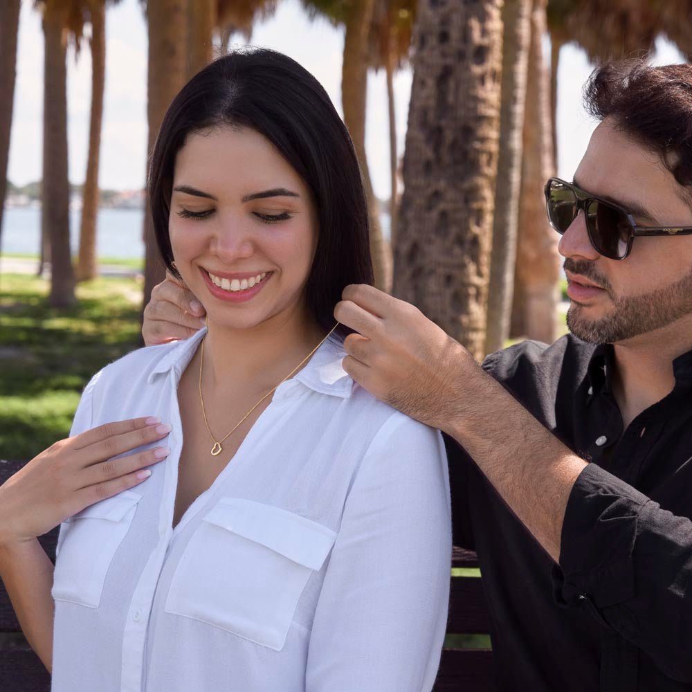 Delicate Heart Necklace - Flourish Love Shop