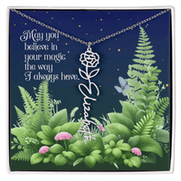Birth Flower Name Necklace – A Gift That Blooms With Meaning - Flourish Love Shop