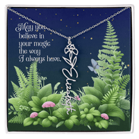 Birth Flower Name Necklace – A Gift That Blooms With Meaning - Flourish Love Shop