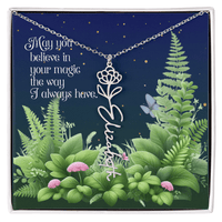 Birth Flower Name Necklace – A Gift That Blooms With Meaning - Flourish Love Shop