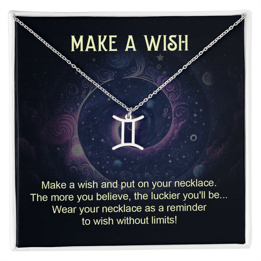 Make a Wish - Zodiac Symbol Necklace - Flourish Love Shop