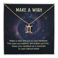 Make a Wish - Zodiac Symbol Necklace - Flourish Love Shop