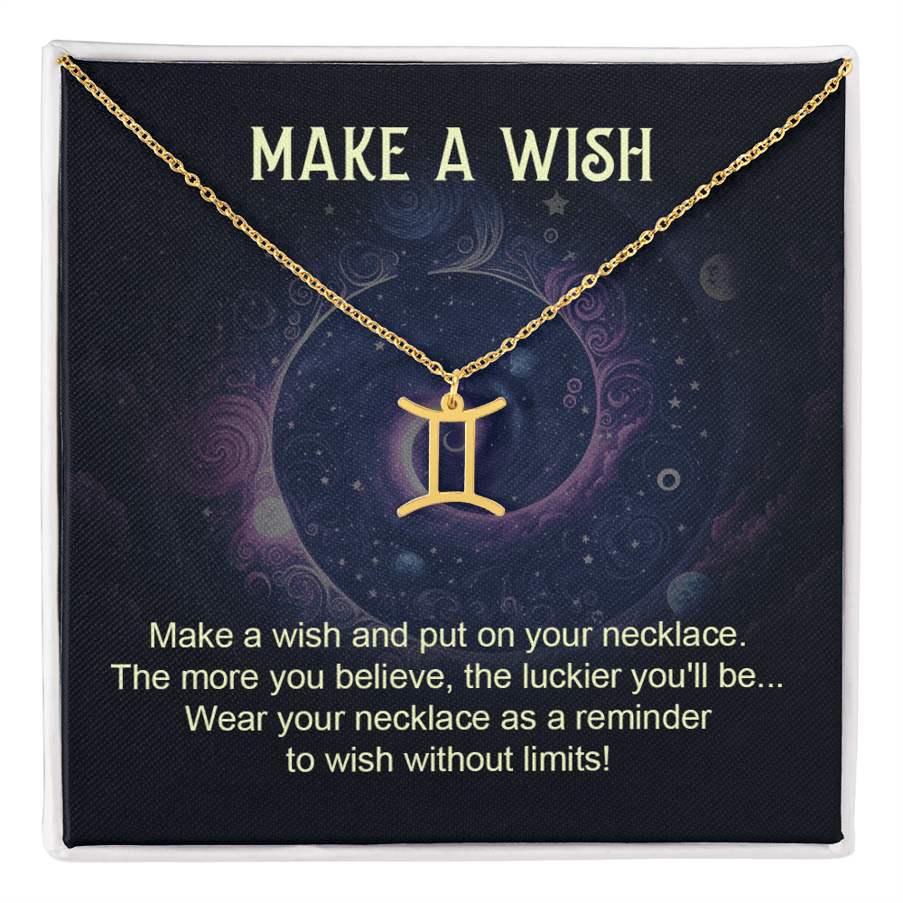 Make a Wish - Zodiac Symbol Necklace - Flourish Love Shop