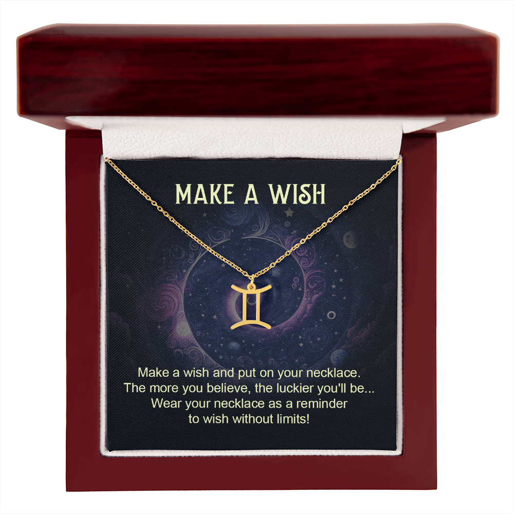 Make a Wish - Zodiac Symbol Necklace - Flourish Love Shop