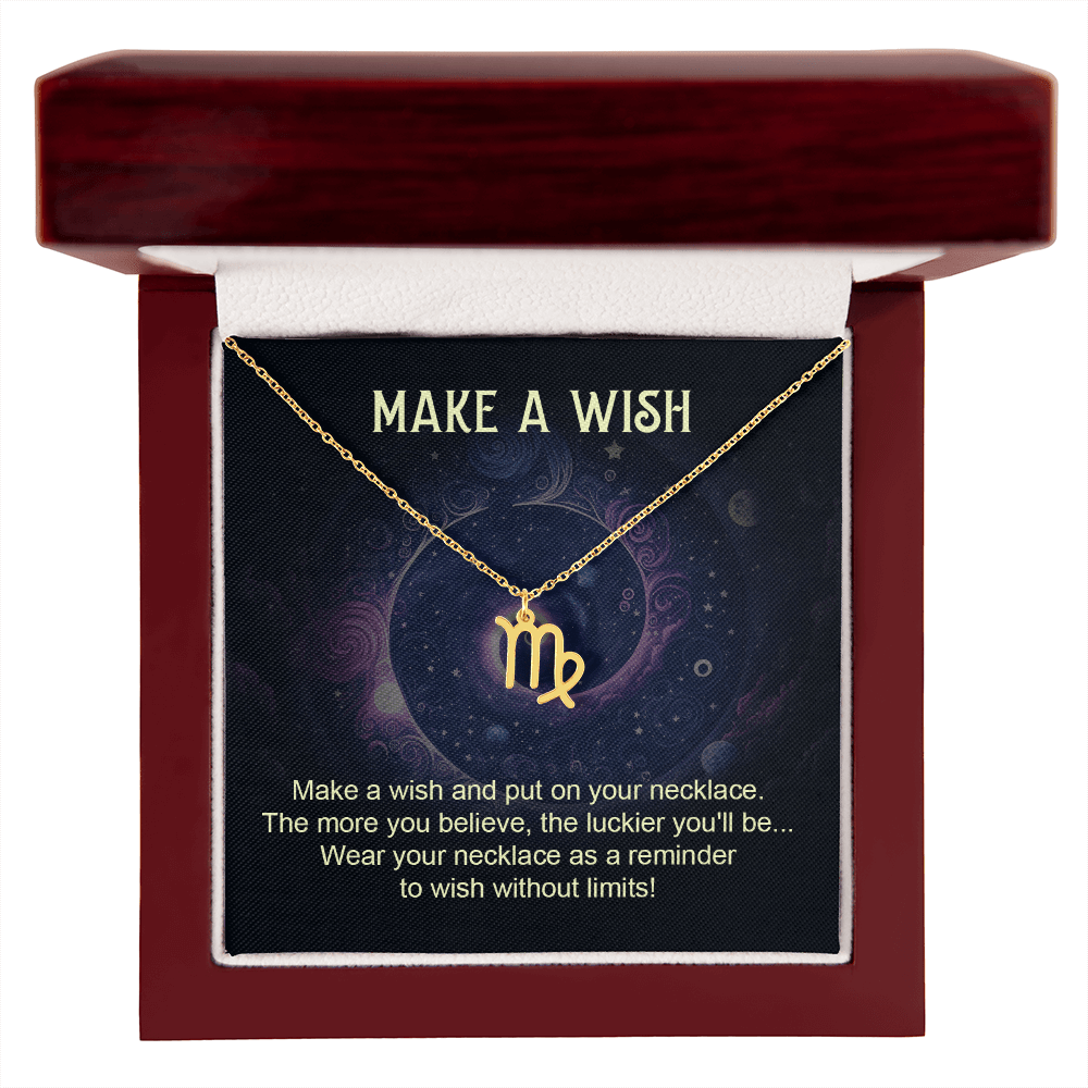 Make a Wish - Zodiac Symbol Necklace - Flourish Love Shop