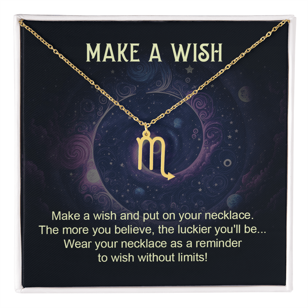 Make a Wish - Zodiac Symbol Necklace - Flourish Love Shop