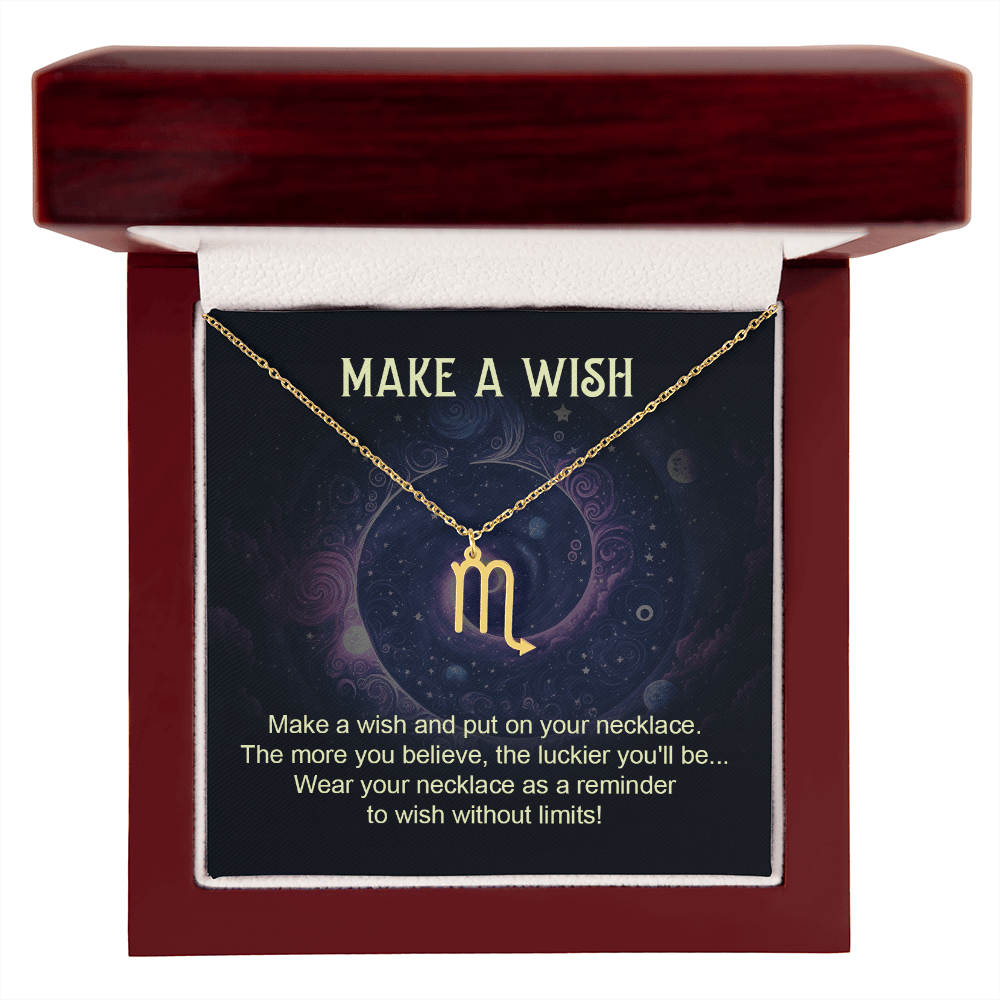 Make a Wish - Zodiac Symbol Necklace - Flourish Love Shop