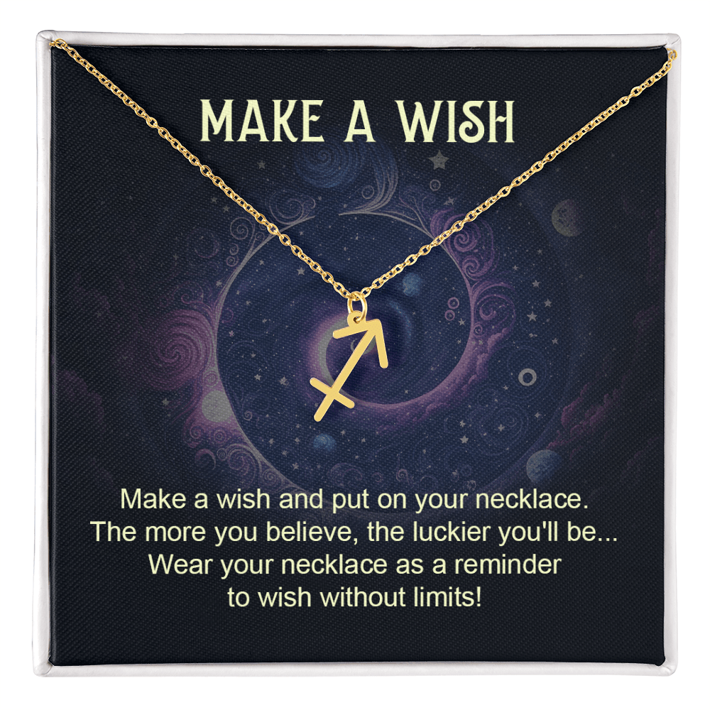 Make a Wish - Zodiac Symbol Necklace - Flourish Love Shop