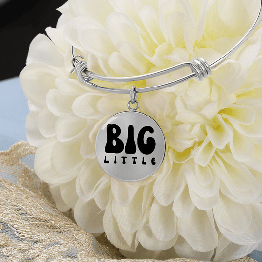 Engraved Available for Big Little Graphic Bracelet - Flourish Love Shop