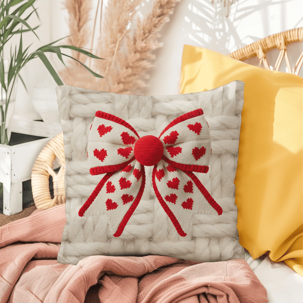 Valentine's Day Indoor/Outdoor Pillow - Too Cute! - Flourish Love Shop