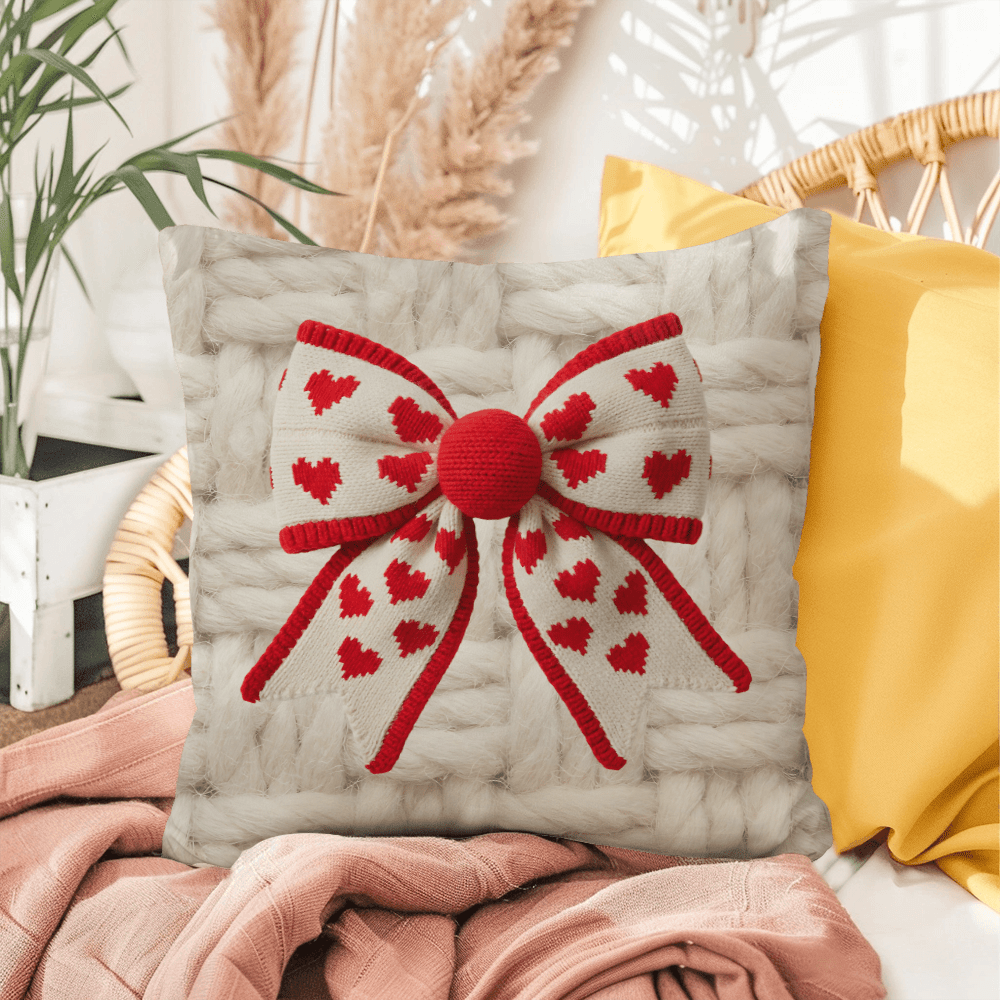 Valentine's Day Indoor/Outdoor Pillow - Too Cute! - Flourish Love Shop