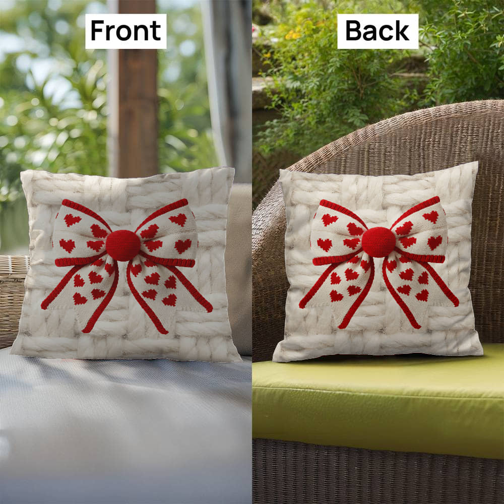 Valentine's Day Indoor/Outdoor Pillow - Too Cute! - Flourish Love Shop