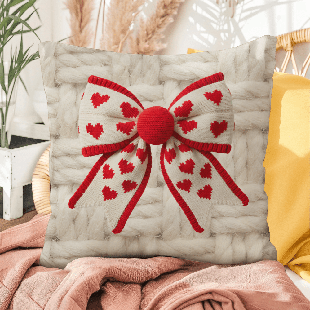 Valentine's Day Indoor/Outdoor Pillow - Too Cute! - Flourish Love Shop