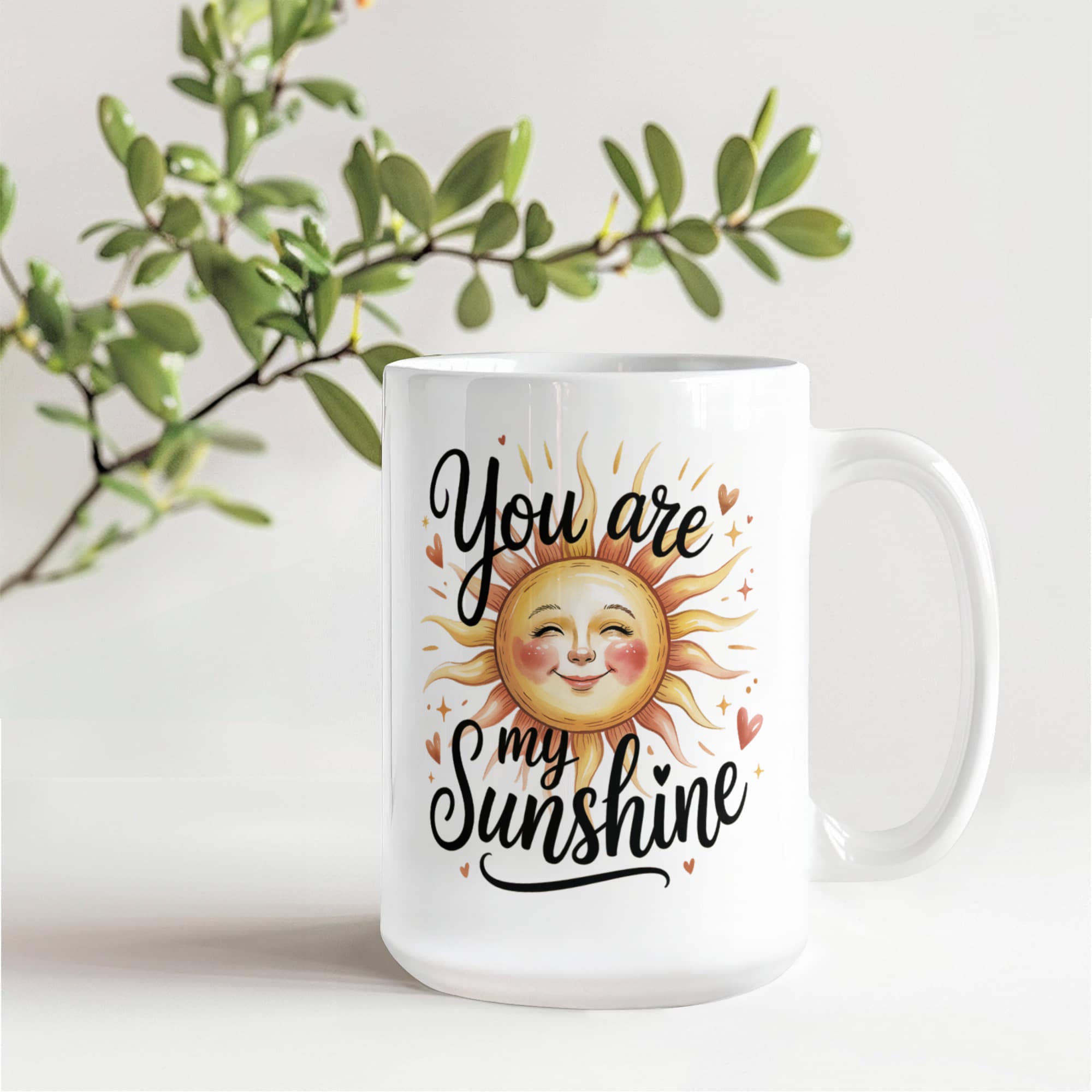 You are my Sunshine Coffee Mug 15 oz - Flourish Love Shop