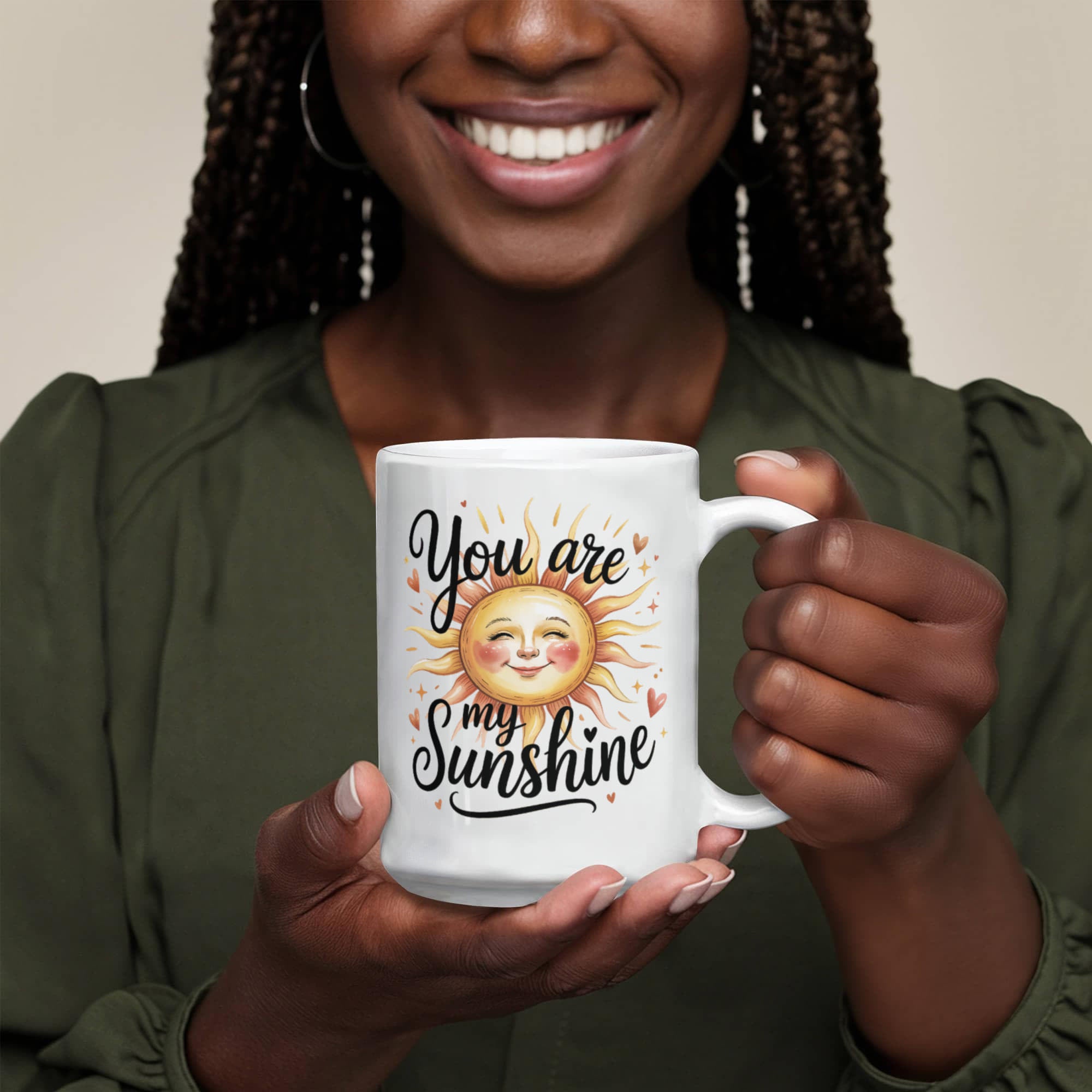 You are my Sunshine Coffee Mug 15 oz - Flourish Love Shop