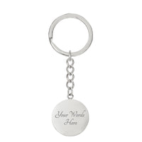 Engravable 'You are my Sunshine' Keychain - Flourish Love Shop