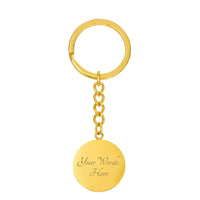 Engravable 'You are my Sunshine' Keychain - Flourish Love Shop